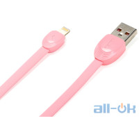 Кабель Remax Shell Series Lightning RC-040i Pink